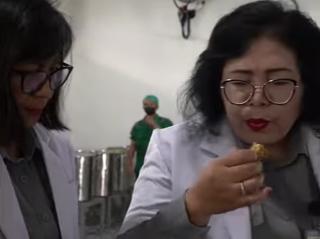 Tim Kesehatan Rutan Medan Tinjau Kebersihan Makanan Warga Binaan